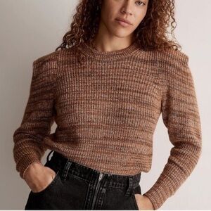 Madewell Prentiss Space Dyed Autumn Sweater